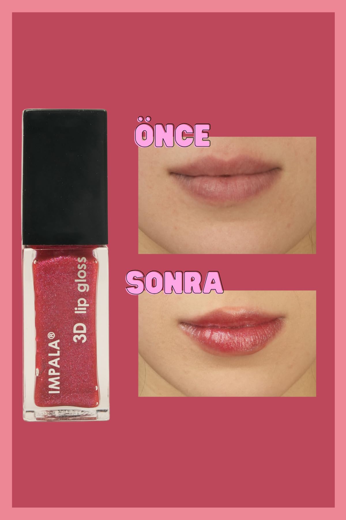 Impala 3D Lip Gloss Dudak Parlatıcı No:114
