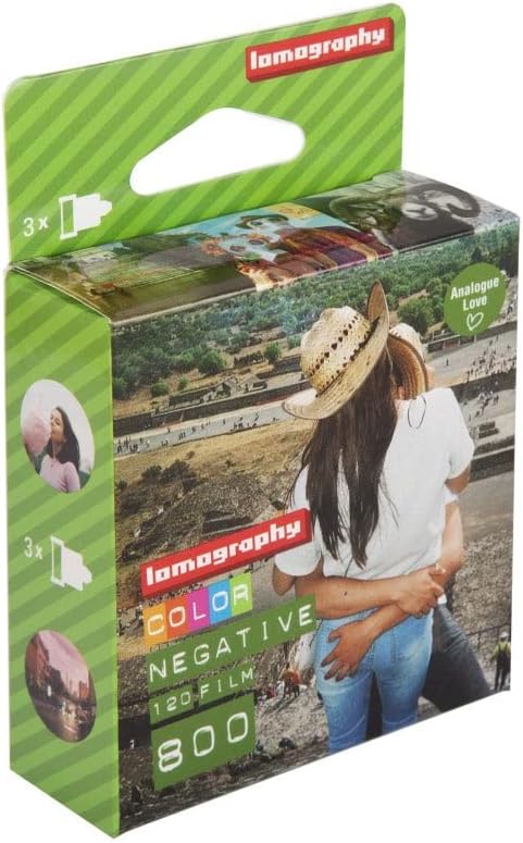 Lomography Color Negative 800 ISO 120 3 Pack