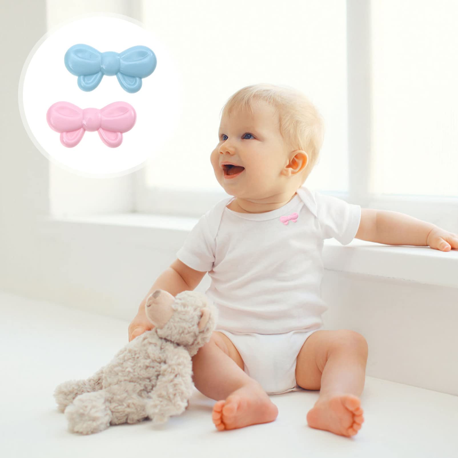 Gogogmee 12Pcs Cartoon Safety Pins Cloth Diaper Fasteners with Safety Lock Durable Reliable for Clothes DIY Crafts Designs