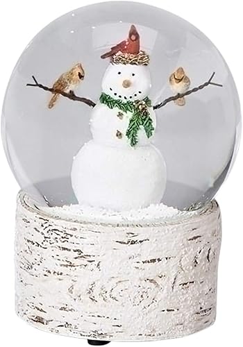 romain MUS 15,2 cm Bonhomme de neige W/Cardinal Nest dôme 100 mm