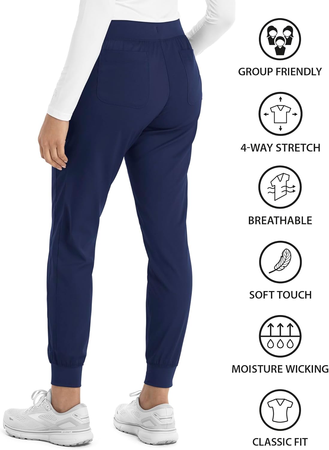Maevn Matrix Women’s Yoga Waist Jogger - Image 6