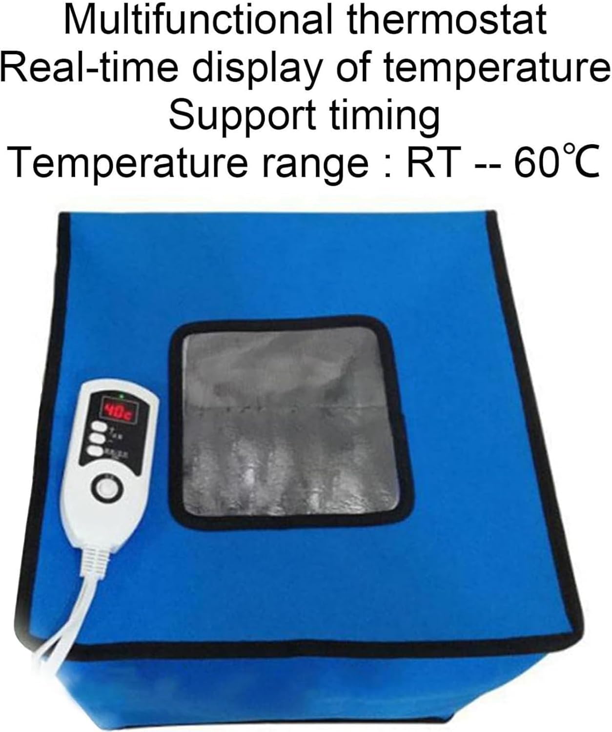 27cm,Yogurt Fermentation Equipment, Bread Fermentation Boxes, Sourdough Fermentation Baskets with Temperature Control, Dough Fermentation Bags, Bread/Yogurt Fermentation Boxes
