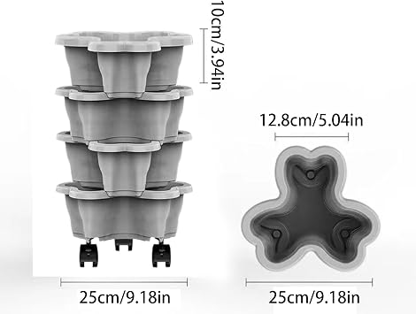Strawberry Tower Vertical Stackable Weatherproof Multi-Tier