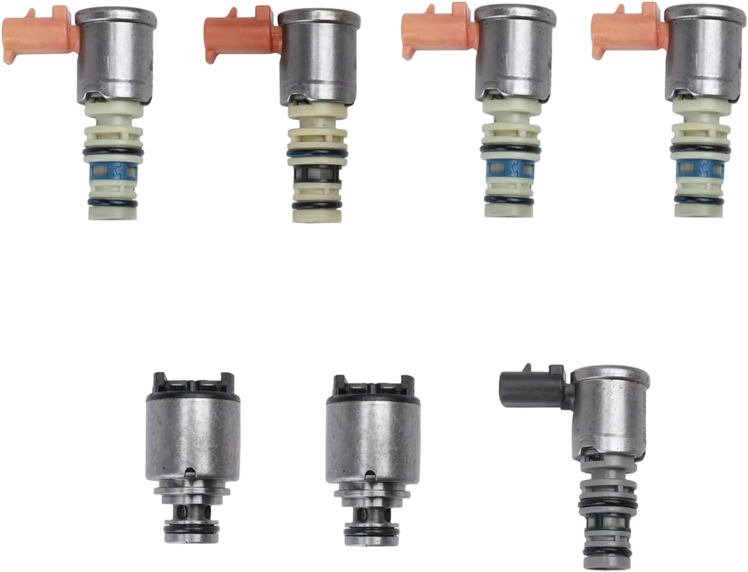D116420A 29533074 29533075 29536833, 7PCS 5-Speed Transmission Solenoid Shift For 2001-2005 Chevy GM, Duramax 1000 2000