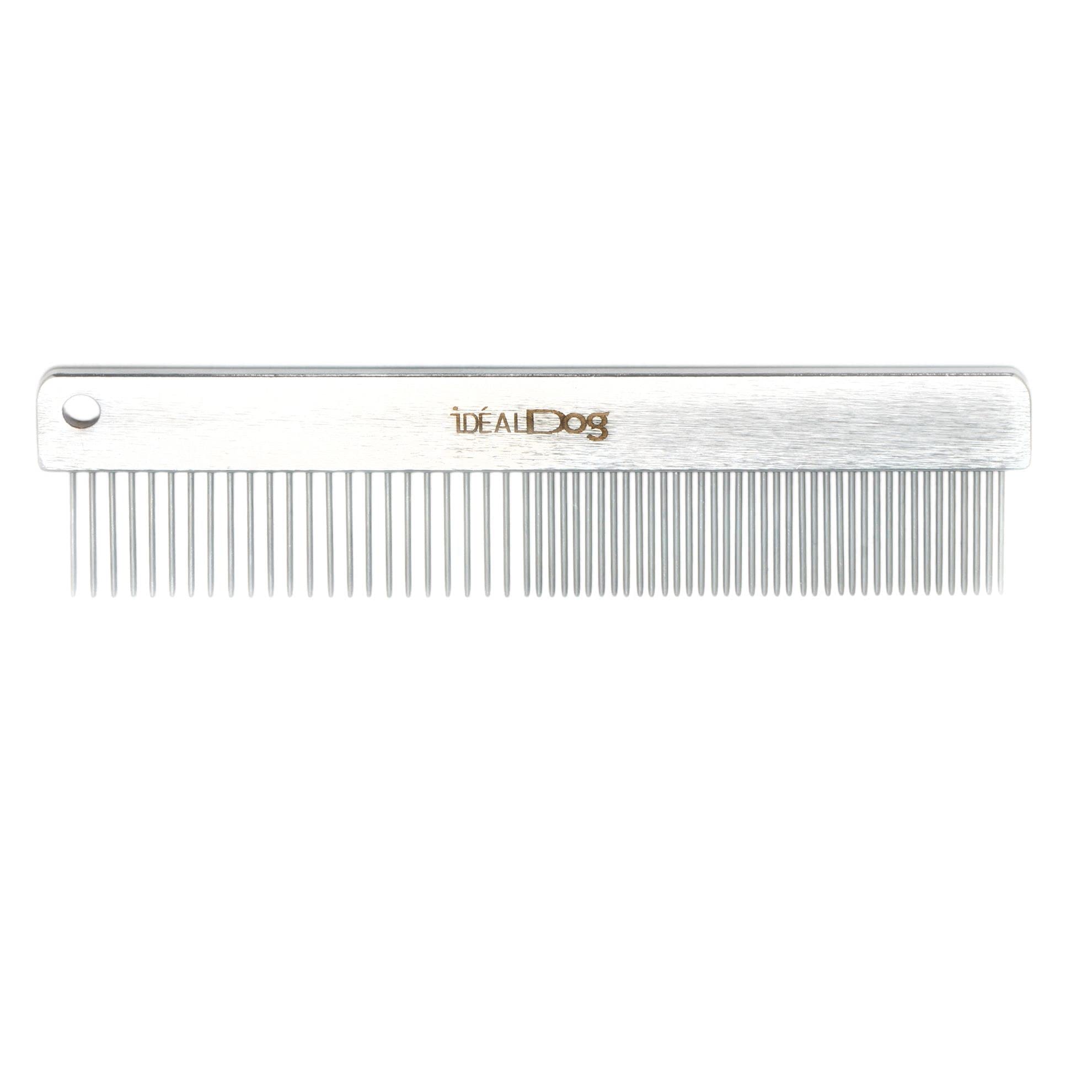 IdealDog Peigne Acier Carbon Double