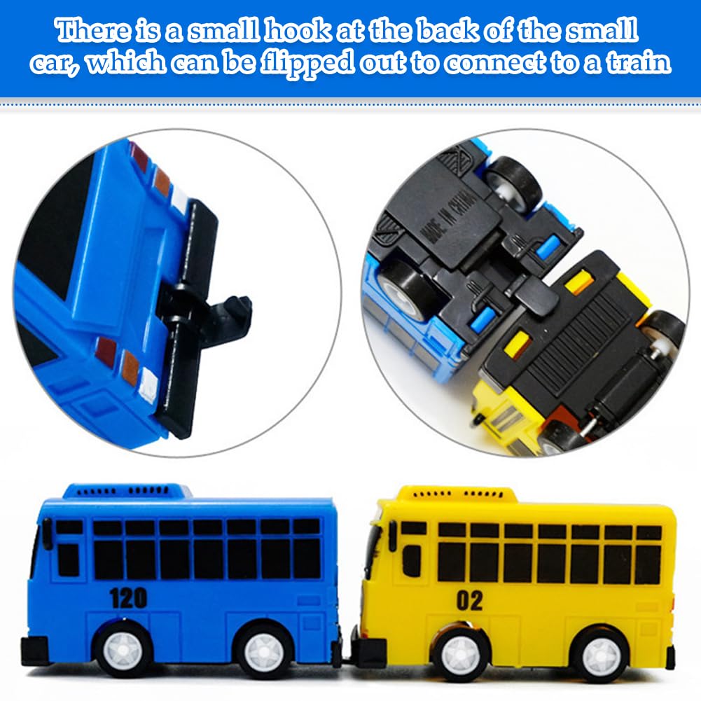 Fenteer Autobus à Inertie – Alliage 1:64, 18 Cm, Bleu – Jouet à Tirer Et Collection – Dès 3 Ans