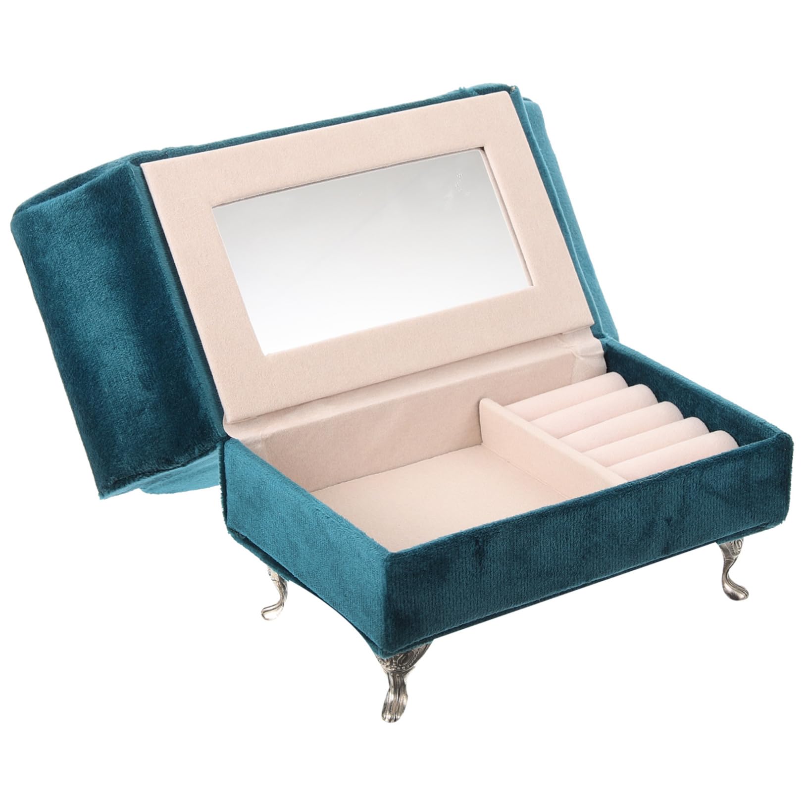 Healeved Scatola Portagioie Di Organizer Per Collane e Orecchini Custodia Da Per Materiale Morbido e Resistente Design Multifunzionale Per Organizzazione Pratica