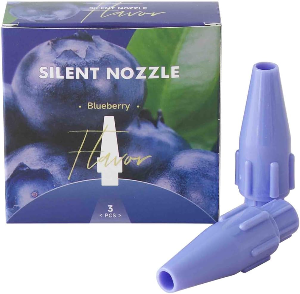 Blueberry Flavor Silent Nozzle Plastic Dispenser(3 Packs)