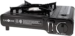 GasOne GS-1000 7,650 BTU Portable Butane Gas Stove Automatic Ignition