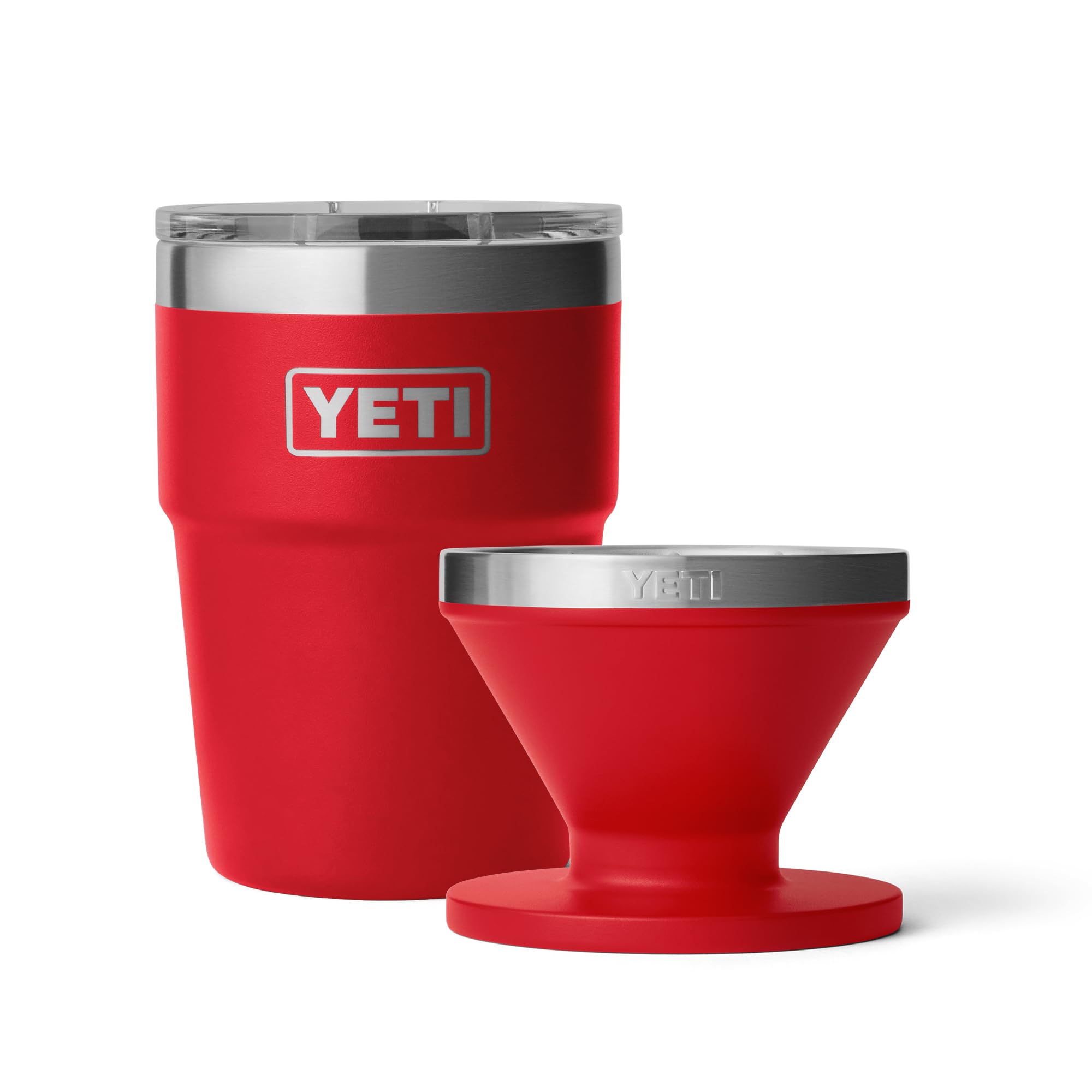 Amazon.com: YETI Rambler 16 oz Stackable Tumbler, Stainless Steel