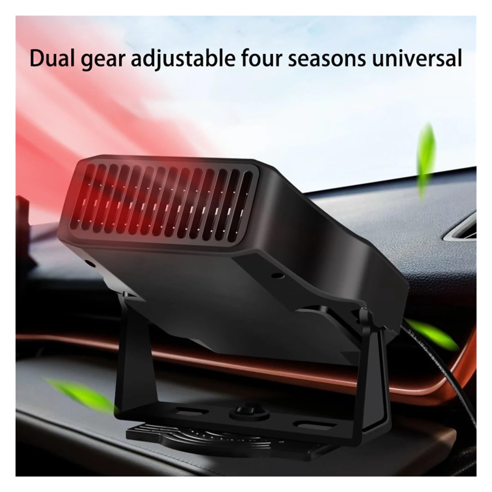 Dégivreur de pare-brise portable QM-Car 12V 150W for l'hiver