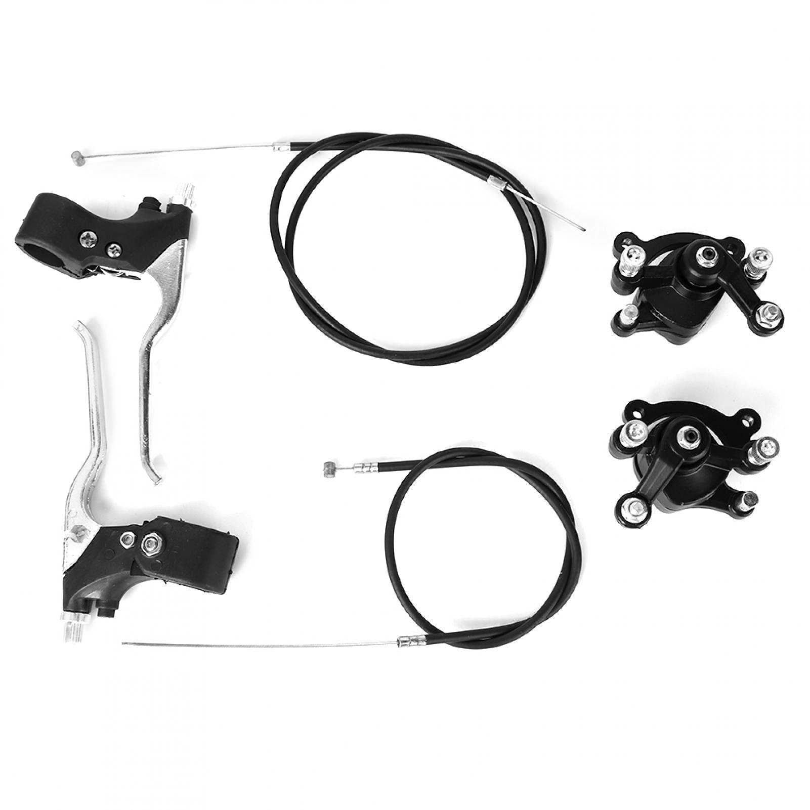 Leve freno, manopole acceleratore Kit leve freno con interruttore On/Off per mini moto da cross 47cc 49cc