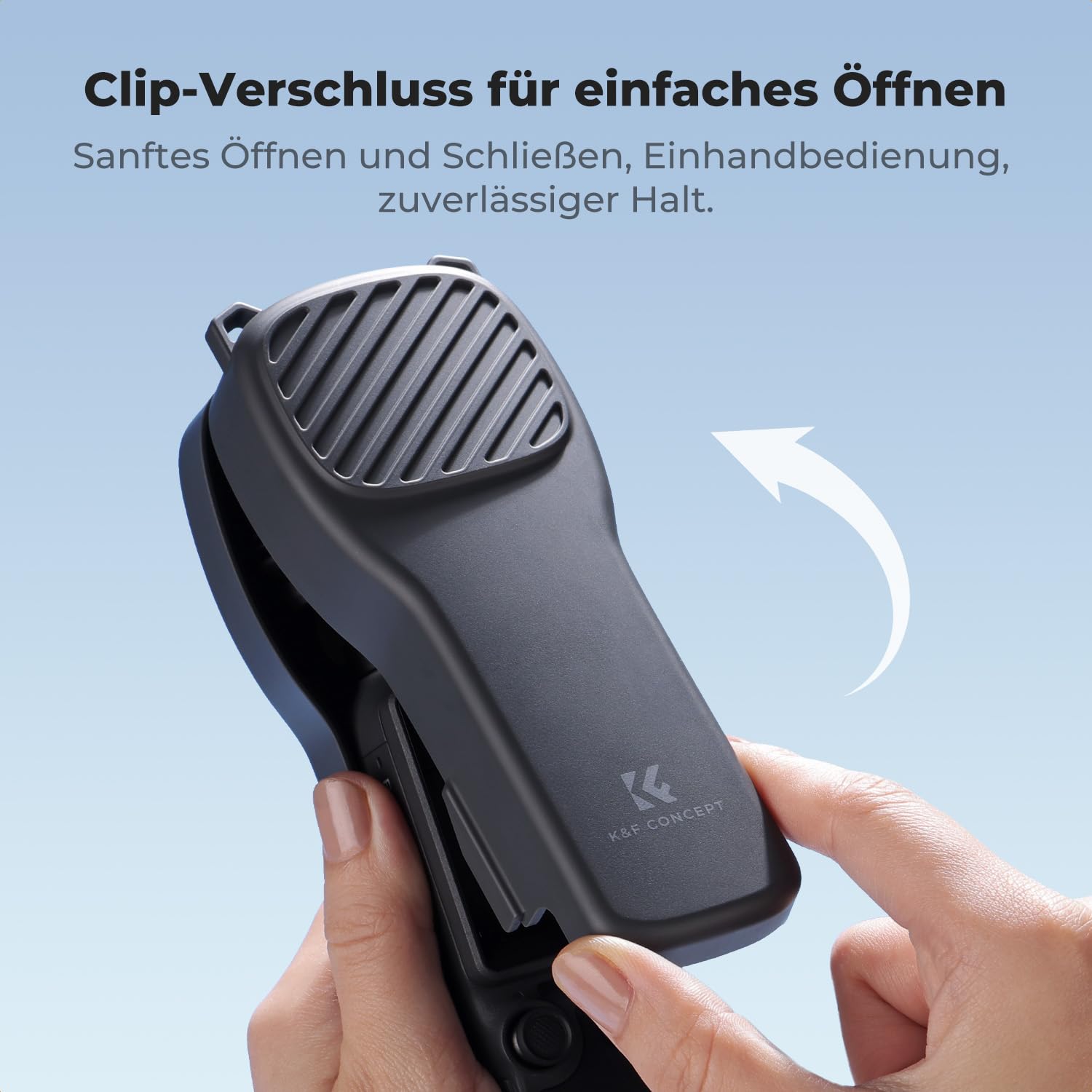 K&F CONCEPT PT61 Schutzhülle kompatibel mit DJI Osmo Pocket 4 mit Filteraufbewahrung, Hartschale mit weichem Innenfutter, speziell für Pocket 4 entwickelt & leicht zu öffnen/schließen(Schwarz)