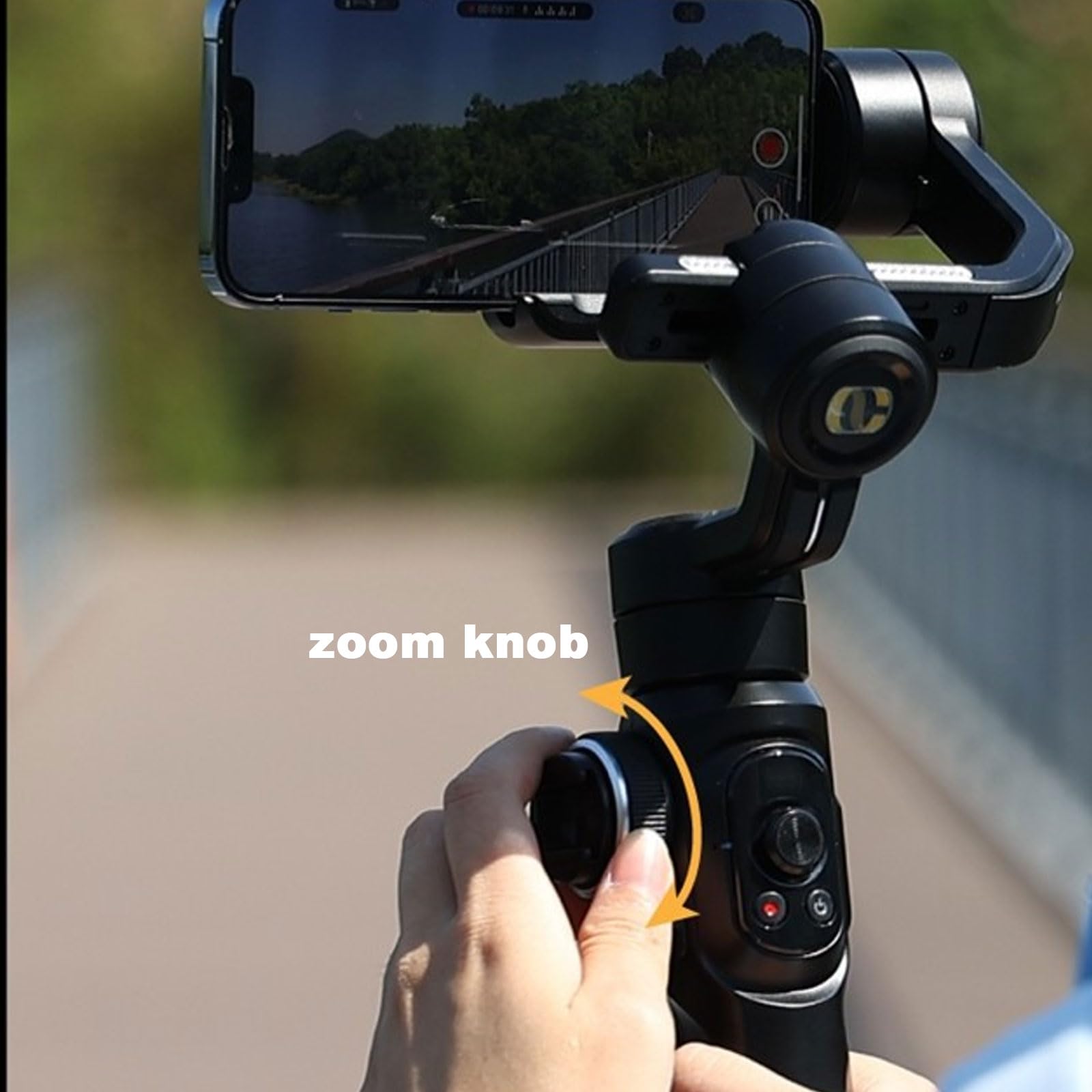 Estabilizador de teléfono para grabación de video, soporte de teléfono de seguimiento automático, estabilización de 3 ejes, palo selfie integrado, trípode y luz de relleno, portátil y plegable, kit de