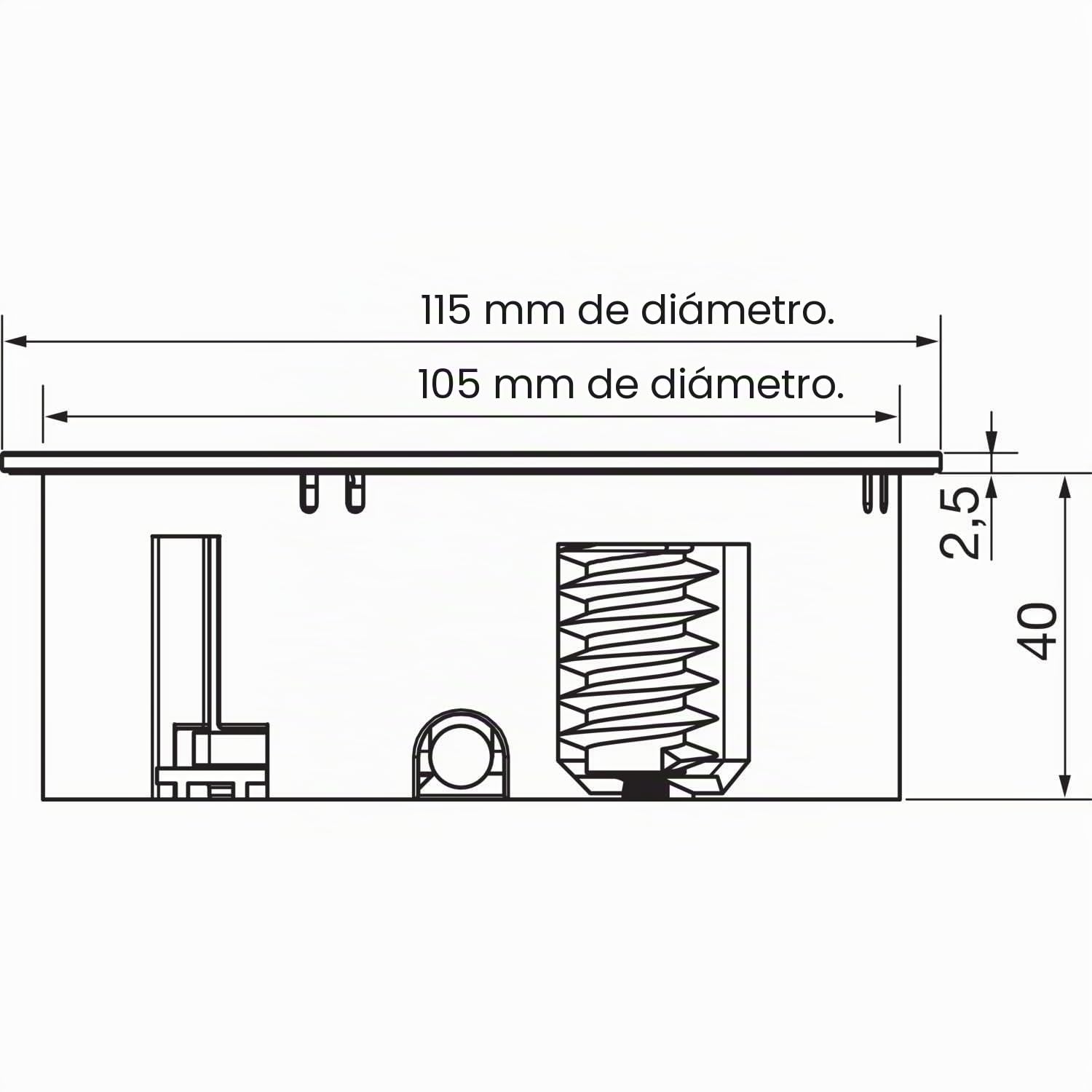 Bachmann 931.231 Twist Unidad de Toma de Corriente, 1x Enchufe con Puesta a Tierra, 1x Cargador USB, Blanco Mate
