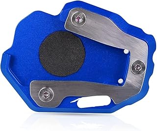Piastra prolunga staffa laterale moto Usato per CRF1100L Afr-ic-a Tw-in Afr-ic-a T-wi-n A-dv-en-t-u-re Sports ES CRF1100L A-fri-ca T-w-in A-dv-en-t-u-re Sports DCT 2020-2021(Blu+Argento)