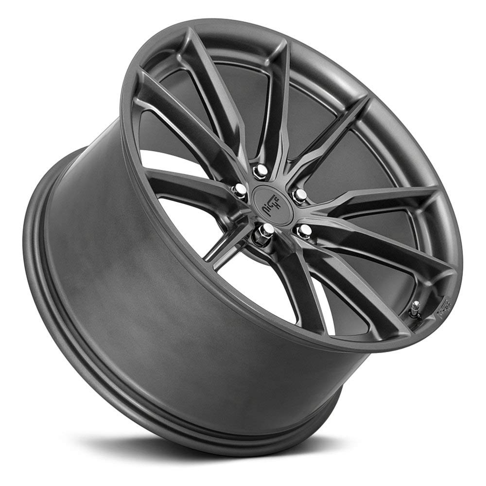 Amazon.com: NICHE M239 RAINIER Matte Anthracite Wheel with  