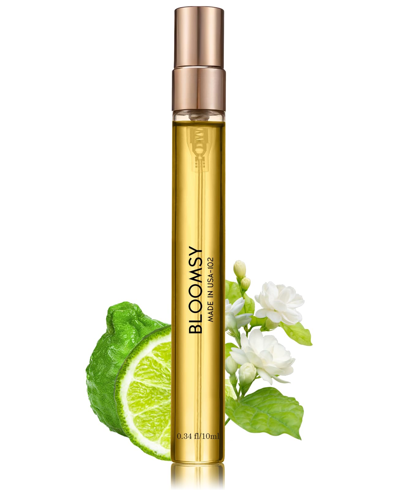 Pheromones Perfumes for Women, Inspired by G/u/cci's B-loom,Cool Breeze White Floral Scent, Bergamot, Jasmine, Tuberose&Rangoon Creeper,0.34 fl. Travel Size Perfume,Pheromone Cologne(BLOOMSY)