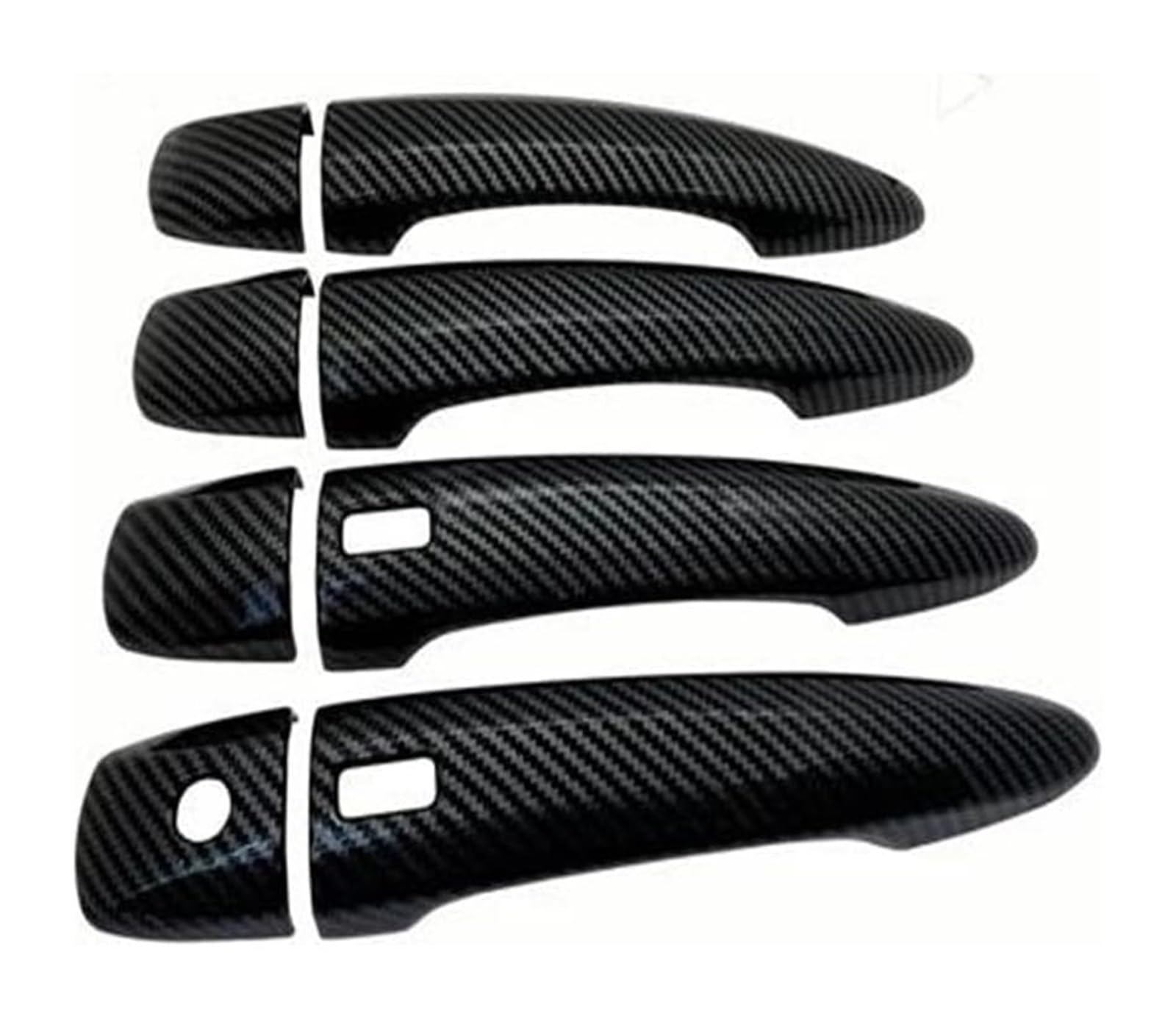 Hckclmbmzw Black A For Nissan For X-Trail T33 2021-2023 Auto Parts Exterior Door Handle Cover Trim Opener Door Handle Cover(Black A)