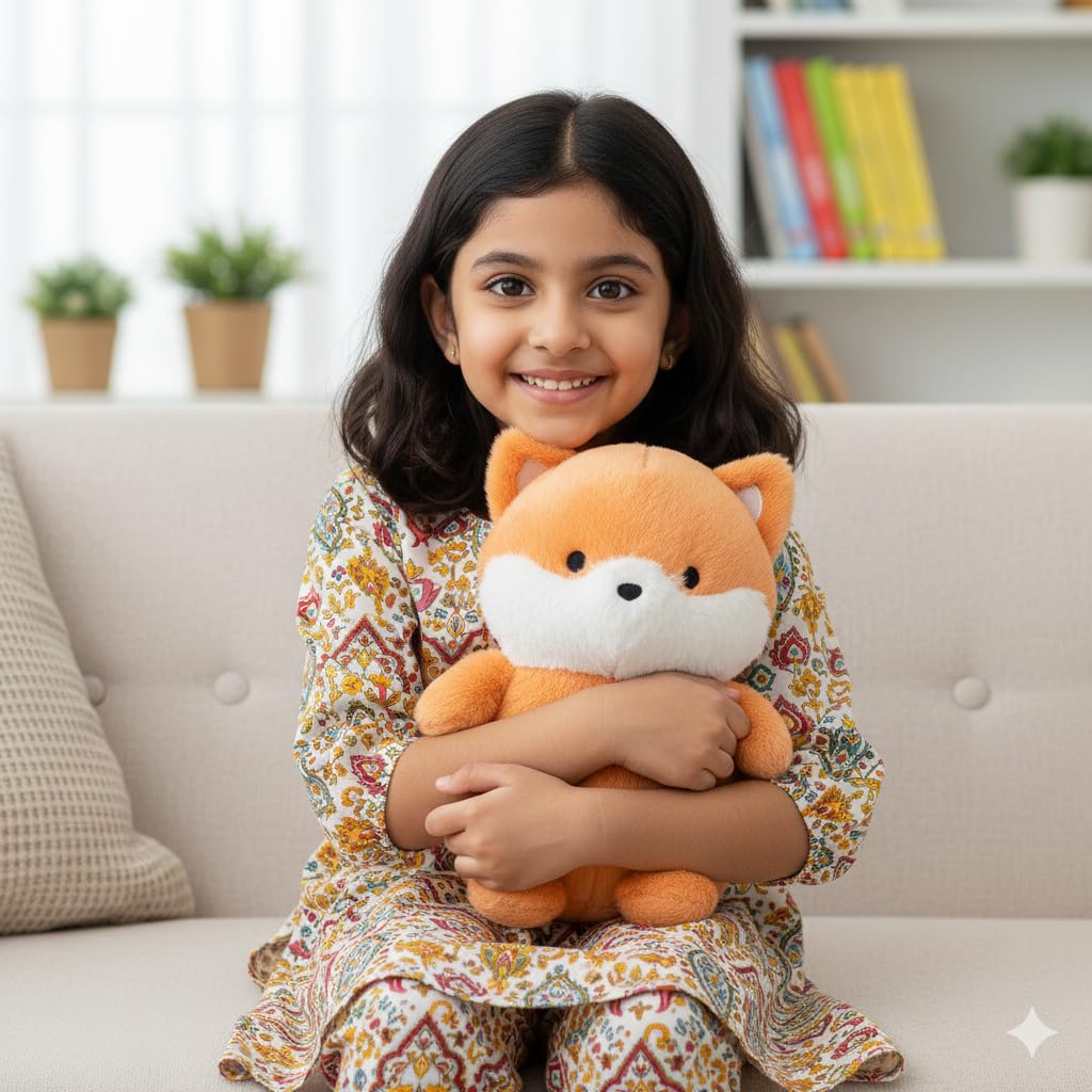 Buy Tinytotem Talking Fox Plush Toy - 25cm | Record & Repeat Voice