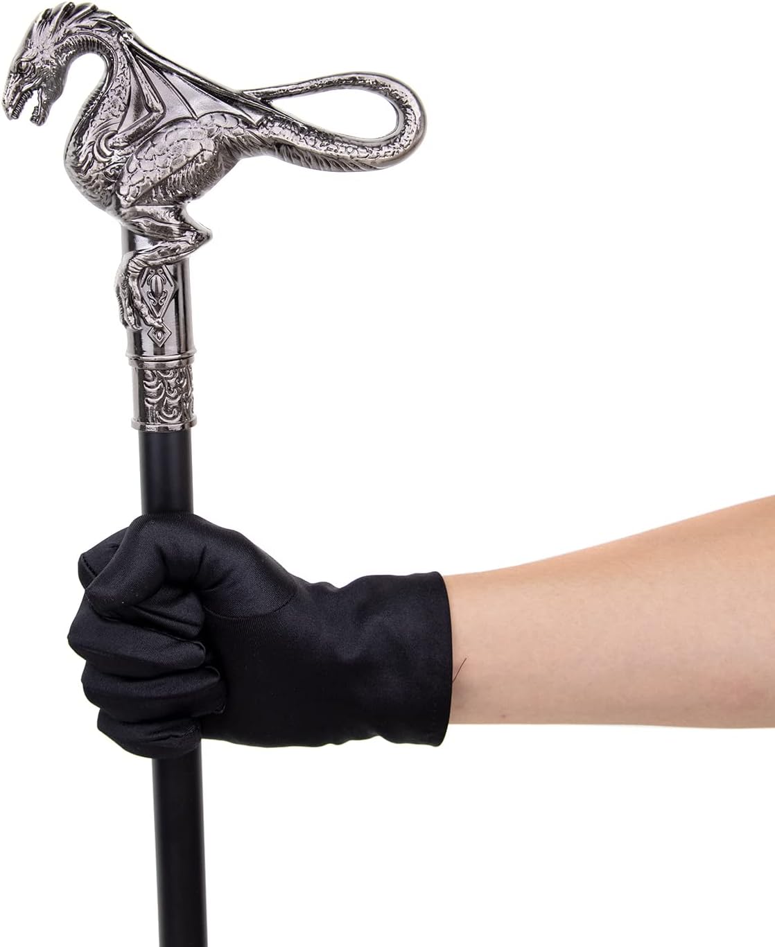 Dinosaur Tyrannosaurus Rex Walking Cane Fashion Decorative Walking Stick Gentleman Elegant Cosplay Cane Knob Crosier 93cm