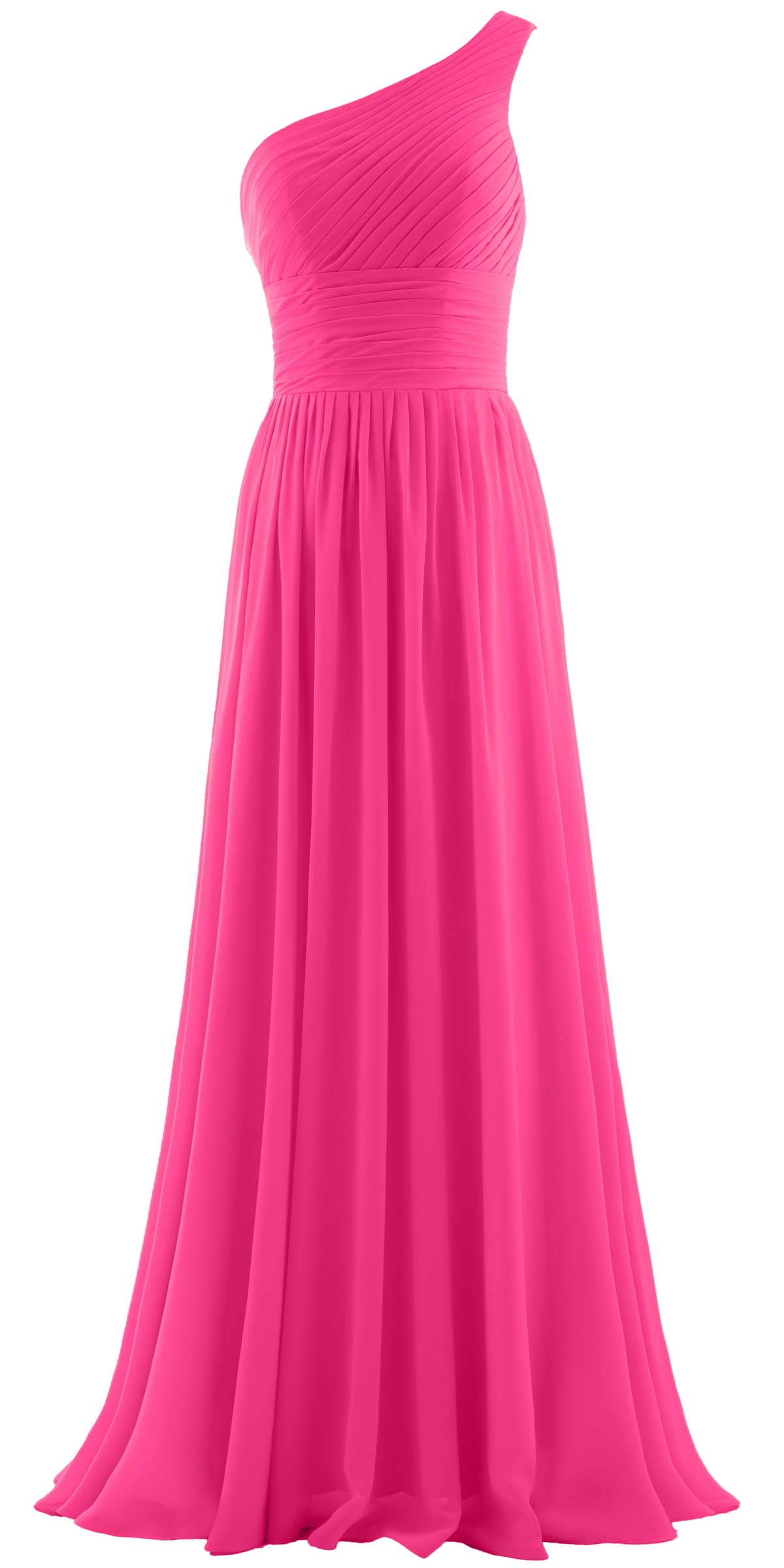 Hot Pink Evening Dress The Dress Shop