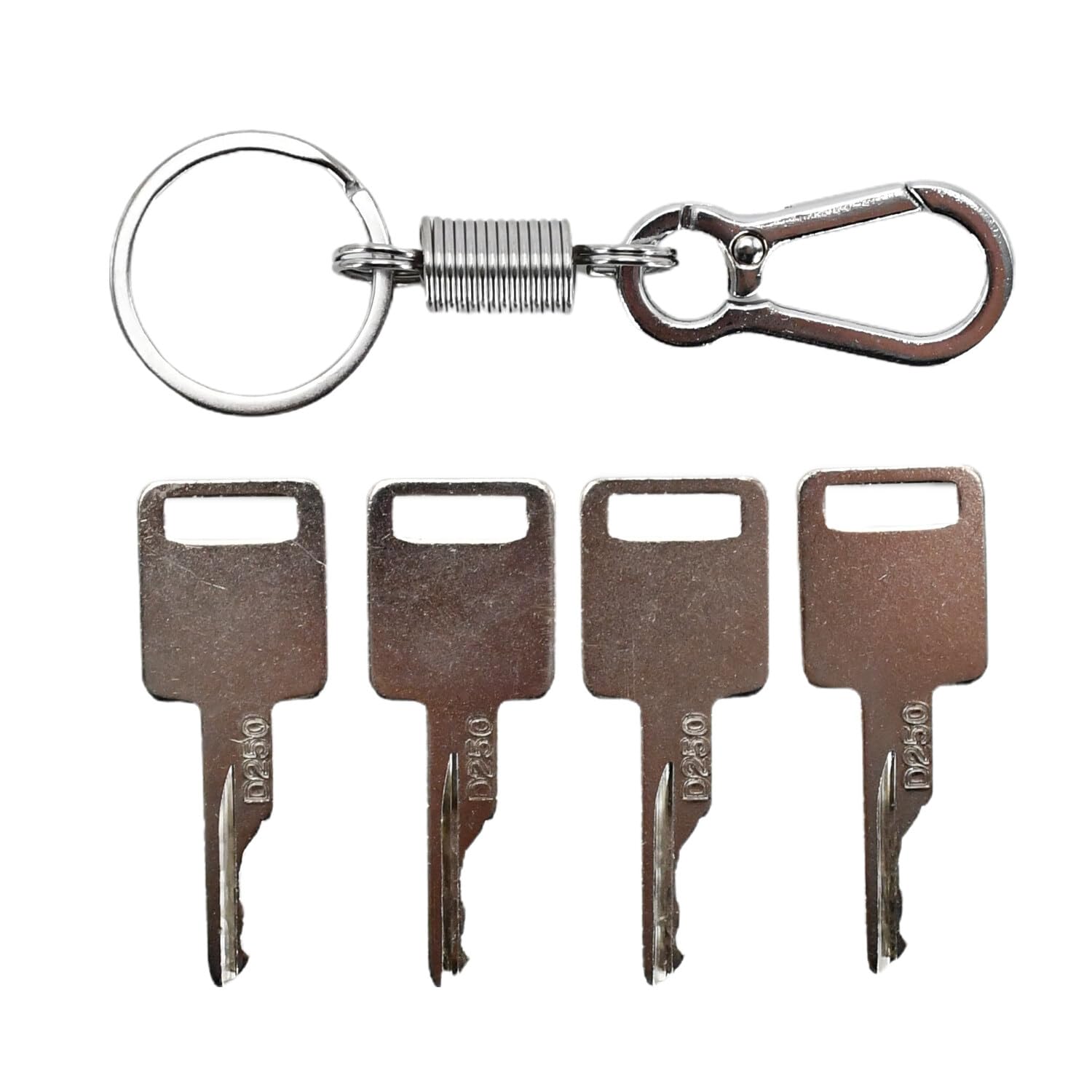 D250 Ignition Keys 6693241 6709527 A77313 307852A1 714602 Replacement For Bob-cat
