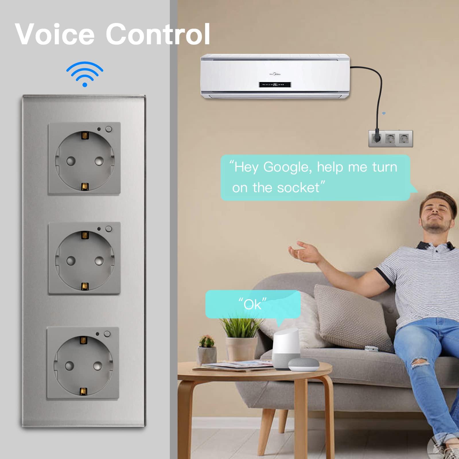 Presa Schuko E Italiana Ave Presa Schuko Ita Usb A/c Domus 3m 44109015usb Cavi Prolunga 3 Metri Con USB