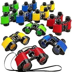 Kicko Toy Binoculars for Kids - 3.5 x 5 in