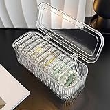 Acrylic Jewelry Organizer Box Set, 10pcs Portable Storage Boxes Earrings, Bracelete, Rings, Necklace, Watch, Transparent Jewelry Case Bracelet, Watch & Nail Art Accessories