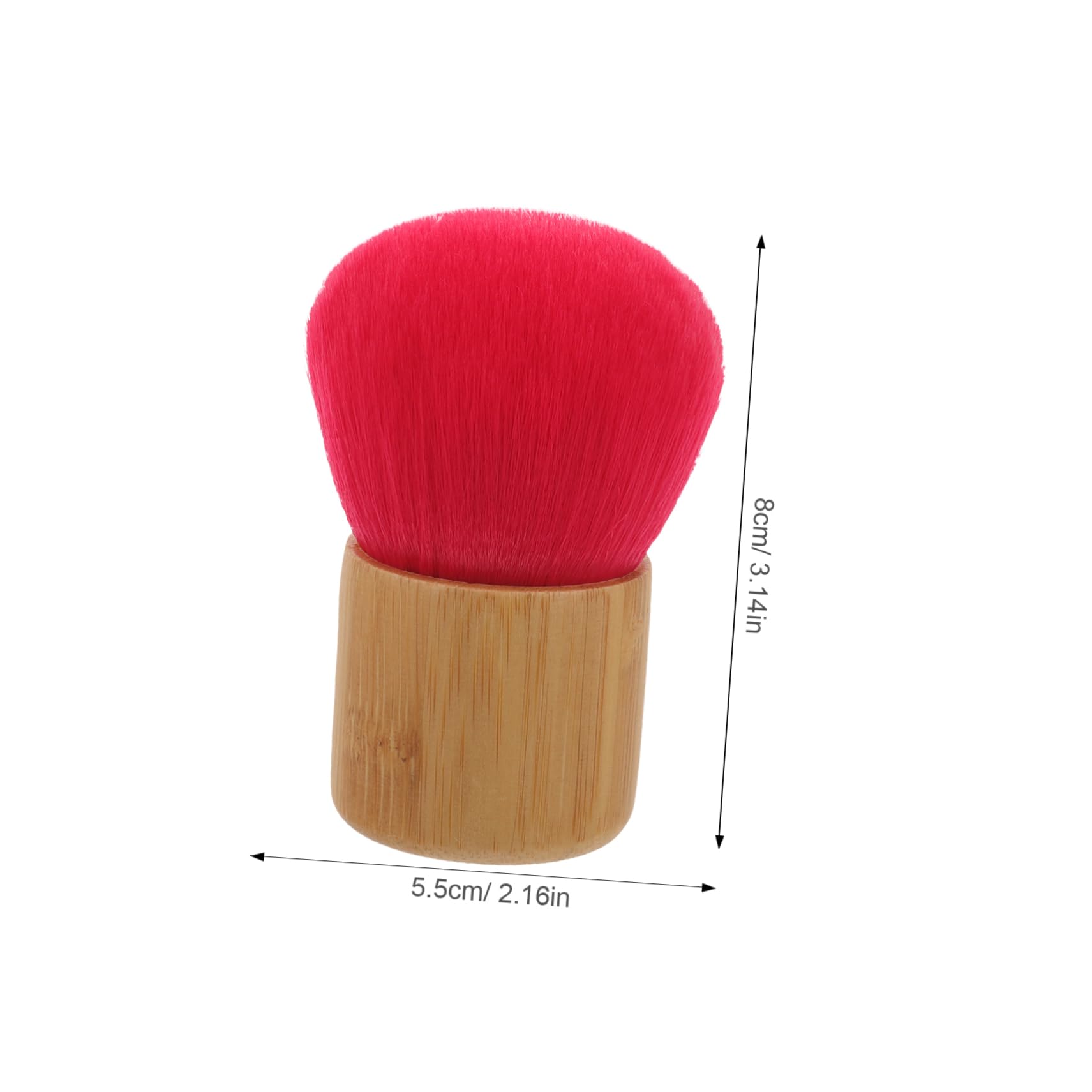 Healeved Elegant Travel Makeup Brush for Loose Powder Setting Powder Blush Makeup Powder Brush for Mother's Day or Holidays