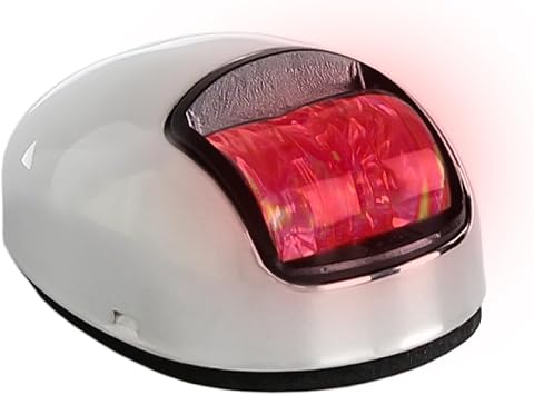 Manufacturers Select ITC Vertical Mount Marine Boat Navigation Light Red - Port Side