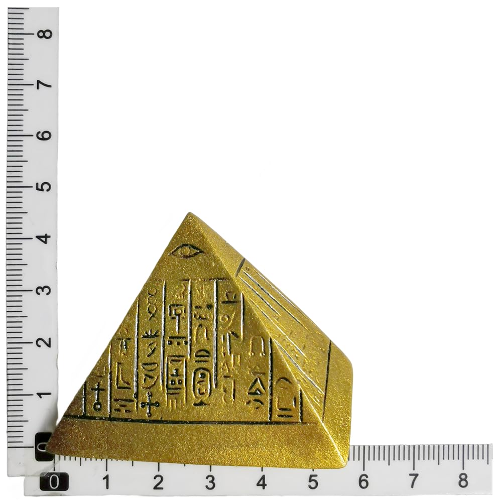 Magnete Frigorifero 3D Piramide Egitto – Souvenir Artigianale In Resina, Decorazione Casa
