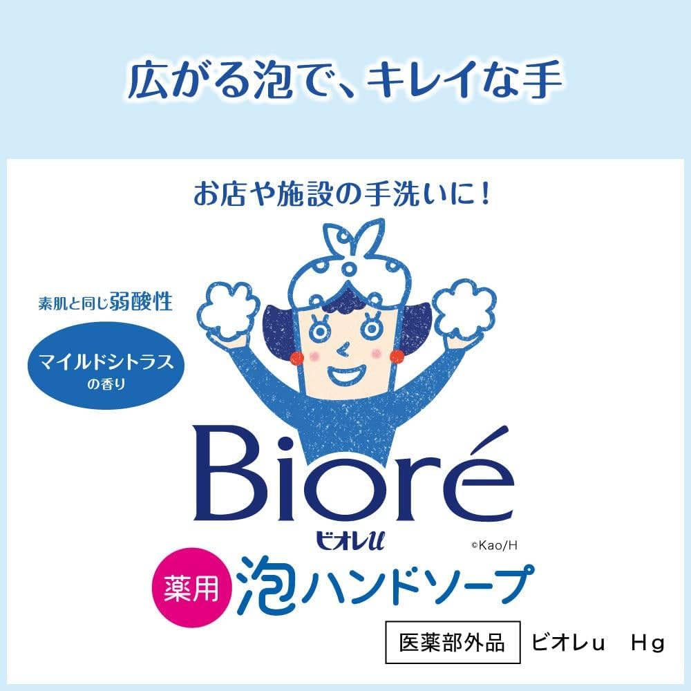 Amazon.co.jp: 花王 ビオレu 泡ハンドソープ 業務用 4L マイルド