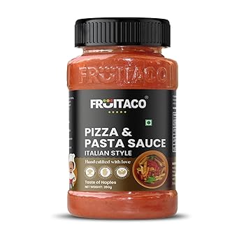 Fruitaco Pizza Pasta Sauce 280g | Authentic Italian-Style | Rich Tomato Base | Perfect for Pizzas, Pasta, Sandwiches & More - image, photos
