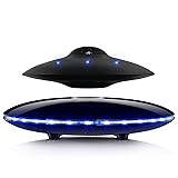 Magnetic Levitating Bluetooth Speaker, Levitating UFO Speakers with LED Lights, 360 Degree Rotation,Wireless Floating Speakers for Home Office Decor Cool Tech Gadgets,Creative Gifts