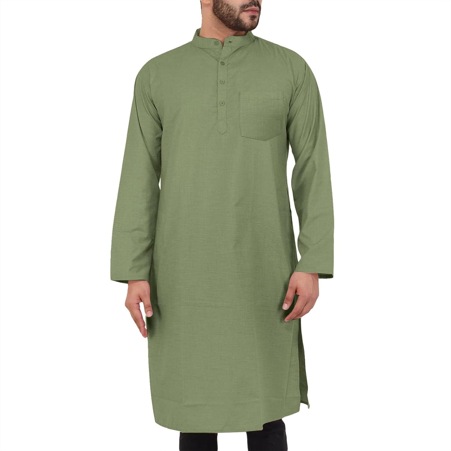 2025 - Moslim jurk met lange mouwen voor vrouwen, islamitische