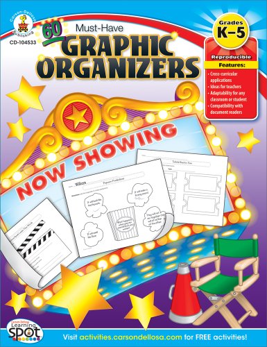 60 Must-Have Graphic Organizers, Grades K - 5 160996473X Book Cover
