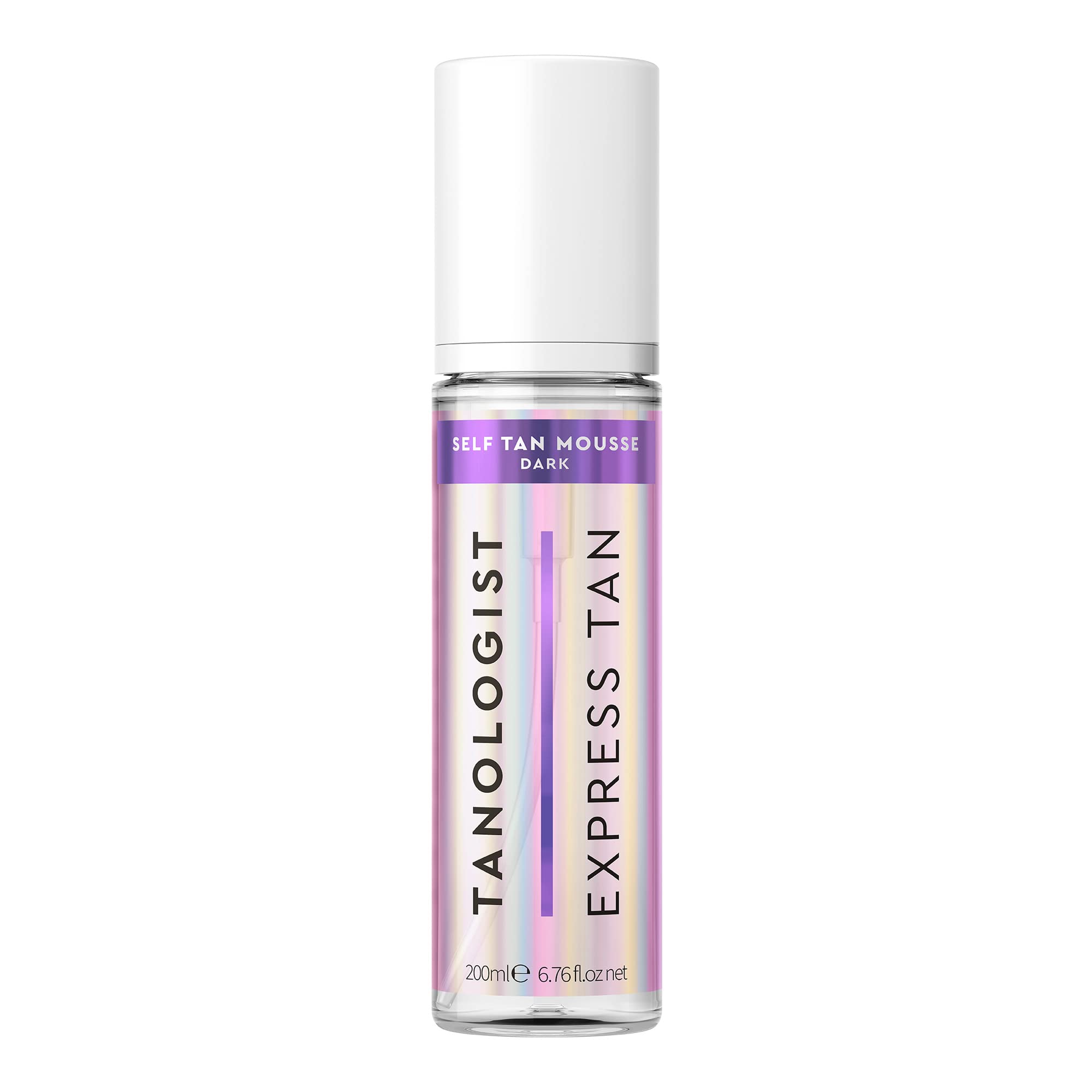Tanologist Self Tan Mousse Dark (200 ml) Clear Self Tanning Foam For Sensitive Skin Dermatologist Approved Clean Ingredients & Vegan