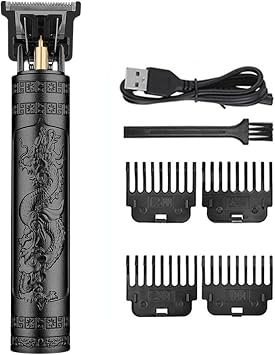 Vintage T9 Electric Hair Cutting Machine LCD Hair Clipper Professional Men Shaver Rechargeable Barber Trimmer for Men2