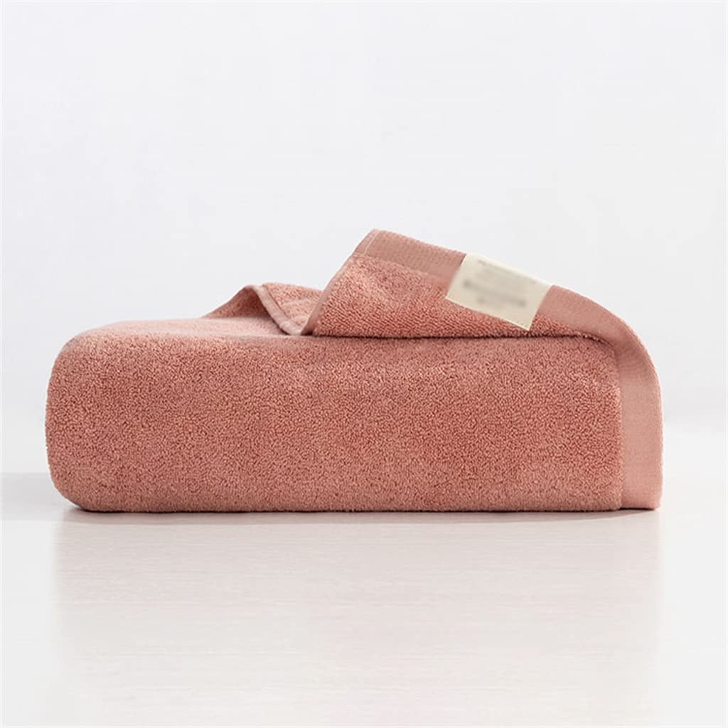 Pure Cotton Bath Towels for Couples Adults Thickened Soft Bathing Household Men and Women Wrapped Towels Color D
