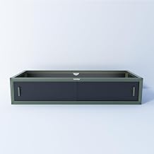 Phailozoo Reptile Terrarium Spacer Cabinet, 48" Reptile Tank Accessories Spacer with 8 x stackers, Only for Phailozoo 85/120 Gallon Reptile Enclosure, Reptile & Amphibian Enclosure Terrarium Stand
