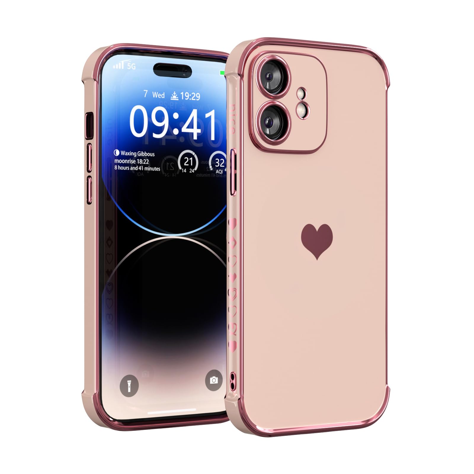 quilting iPhone case with lip case ピンク quilting iPhone case with lip case – BUNNY APARTMENT