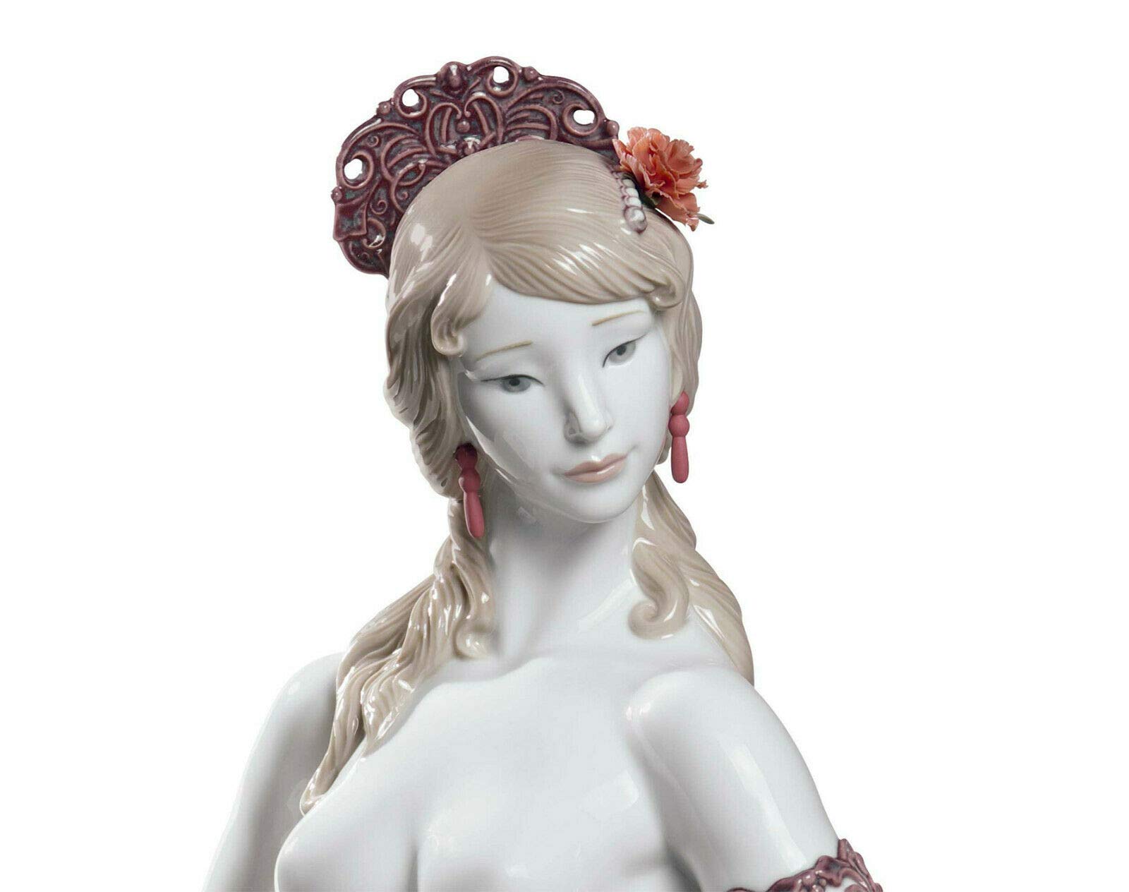 Amazon.co.jp: Lladro 8744 スペインの美女退職ガラス磁器置物