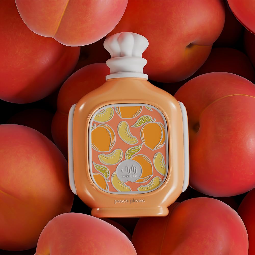 Amazon.com : zimaya Zukhruf Peach Please Unisex Eau De Parfum, 3.4