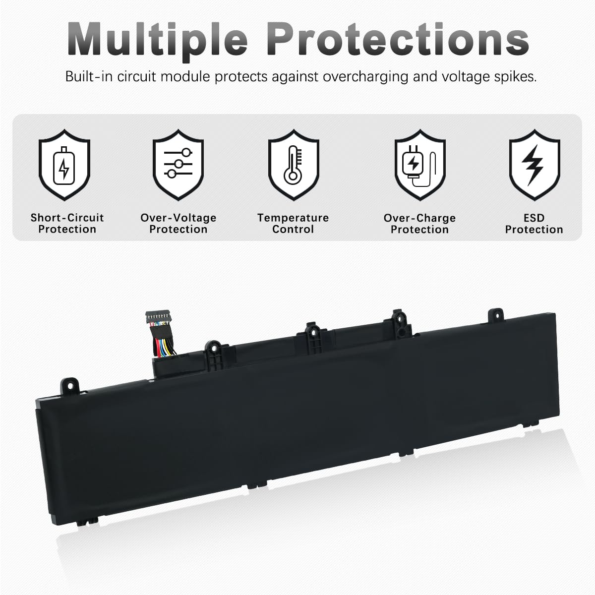 57Wh L20M3PD4 Laptop Batería para Lenovo Thinkpad ThinkPad E14 Gen 2 Gen 3 Gen 4 E15 Gen 2 Gen 3 Gen 4 Series L20C3PD4 L20L3PD4 L20D3PD4 SB11C73241 SB11E24664 5B11E24665
