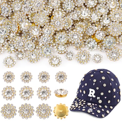 150 Pcs 10/12/14 MM Sew on Rhinestones for Bedazzling,White Crystal Glass Flatback Rhinestones for Crafting,Flower Big Gems Large Rhinestone for Clothes Fabric Decor Christmas Thanksgiving Gift