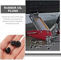Vista 3 de 5 piezas de tapones de aceite para gato hidráulico de 5/16" de goma, tapones de relleno hidráulico de aceite para piso, tapones de goma para gato