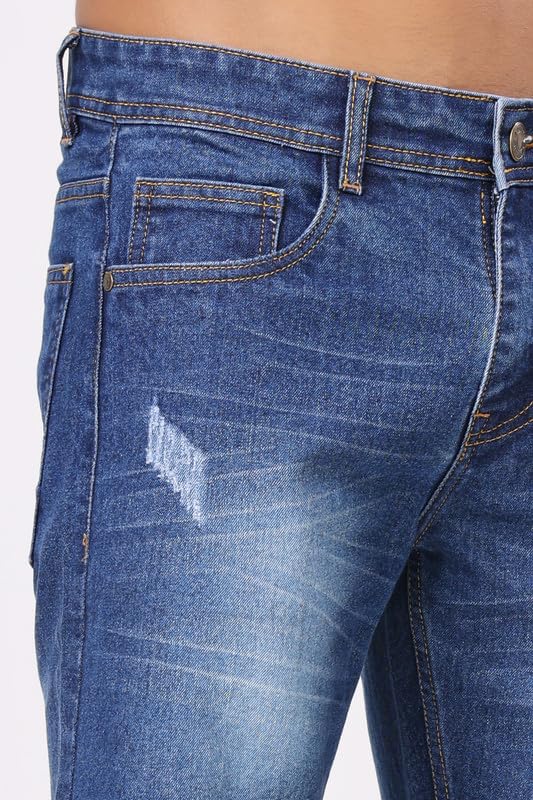 Image of London Hills Denim Shorts for Men || Jeans Shorts for Men || Half Shorts for Men || Denim Half Pant for Men