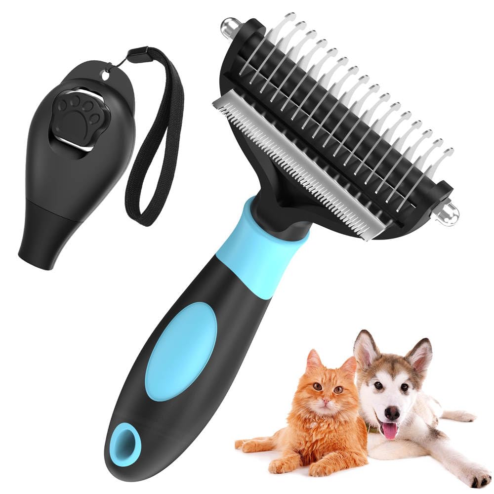Tize 2 in 1 Rake for Dog and Cat Hygiene + Integrated Clicker ...